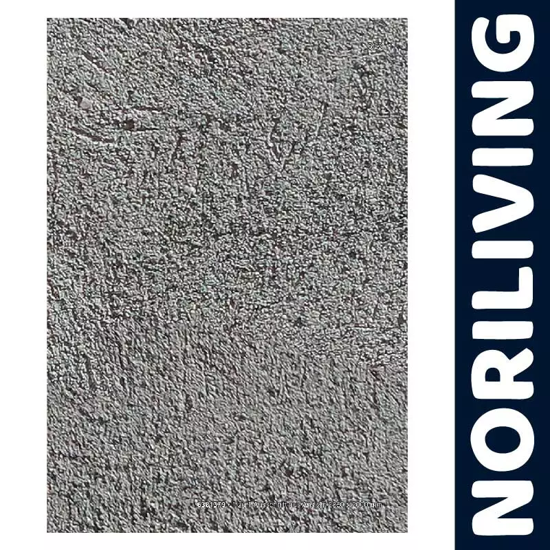 Nahaufnahme von grauem Strukturstoff von Noriliving, ideal für Polstermöbel oder Dekorationen