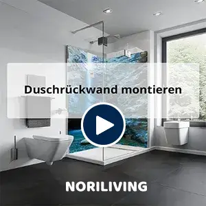Duschrückwand Montage